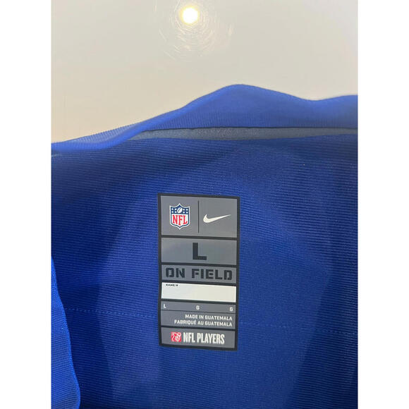 New York Giants Evan Daniel Jones Nike On Field Jersey Large NWOT - Picture 3 of 4